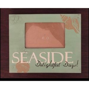2 Beach Themed Picture Frames 4” by 6”